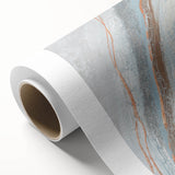 Abstract strokes and lines design on a rolled canvas wall art piece, showcasing vibrant colors and dynamic patterns, perfect for modern home decor accents.