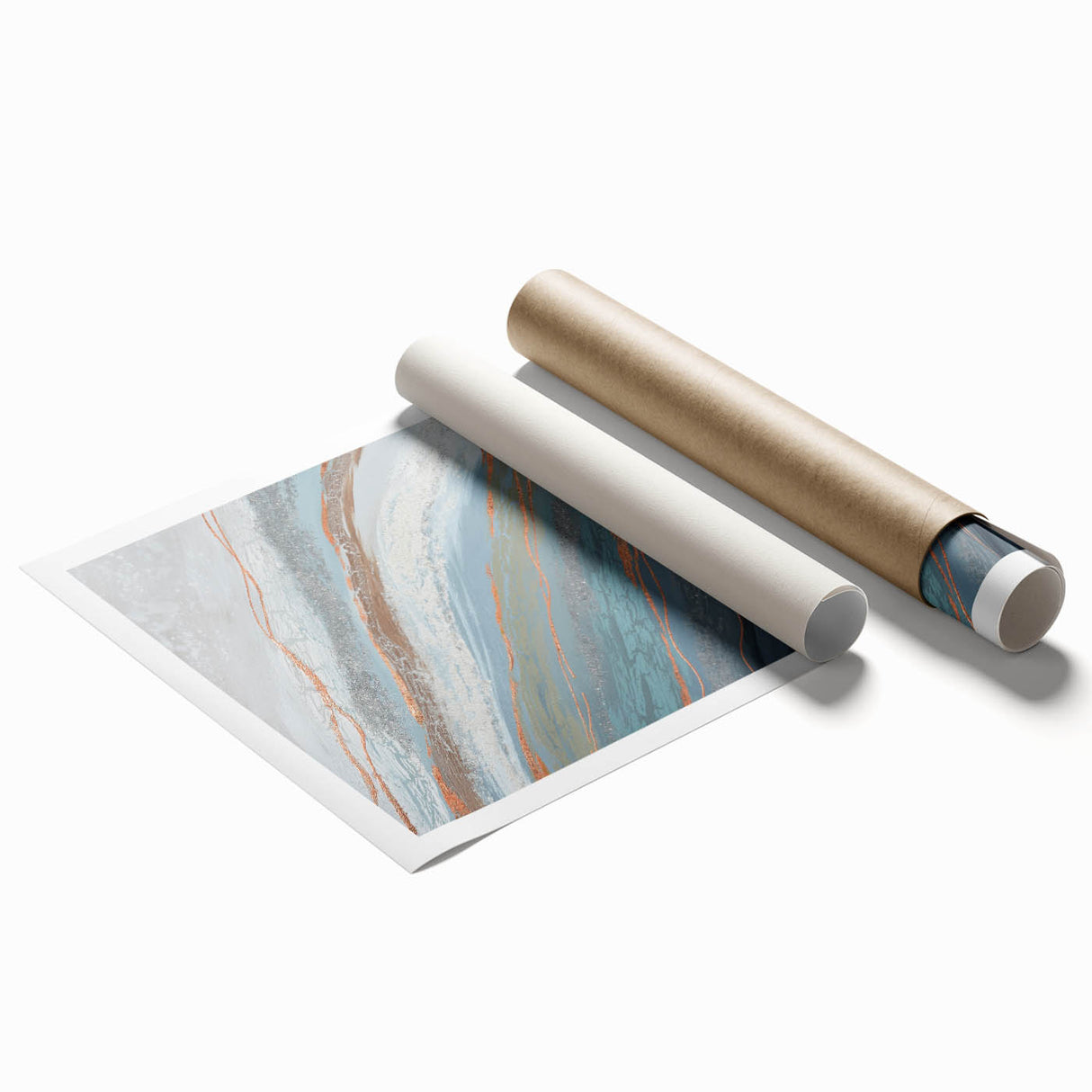 Abstract wall art print showcasing vibrant strokes and lines in a contemporary design, ideal for modern home decor. Perfect for adding color and style to any room.
