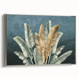 Framed abstract wall art with textured strokes and lines in soft silver tones, showcasing a modern design ideal for contemporary decor.