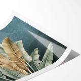 Abstract strokes and lines in vibrant colors create a modern wall art design, perfect for contemporary decor. This rolled print showcases artistic flair and adds visual interest to any space.