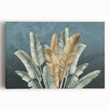 Abstract wall art featuring dynamic strokes and lines in vibrant colors on a stretched canvas, perfect for modern home decor. Ideal for adding a contemporary touch to living spaces.