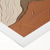 Abstract strokes and lines design wall art on rolled canvas, showcasing vibrant colors and modern artistic patterns, ideal for contemporary home decor.