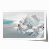 Abstract wall art featuring vibrant strokes and lines in hues of blue, green, and orange, ideal for modern home decor. Perfect for adding a contemporary touch to any living space.