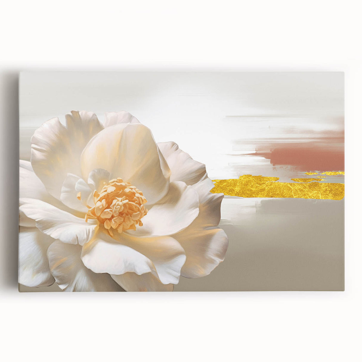 Abstract canvas wall art featuring dynamic strokes and lines in vibrant colors, perfect for modern decor. Ideal for enhancing living spaces with contemporary flair.