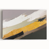 Abstract strokes and lines in vibrant colors create a modern wall art piece on stretched canvas, perfect for contemporary home decor. Ideal for art enthusiasts.