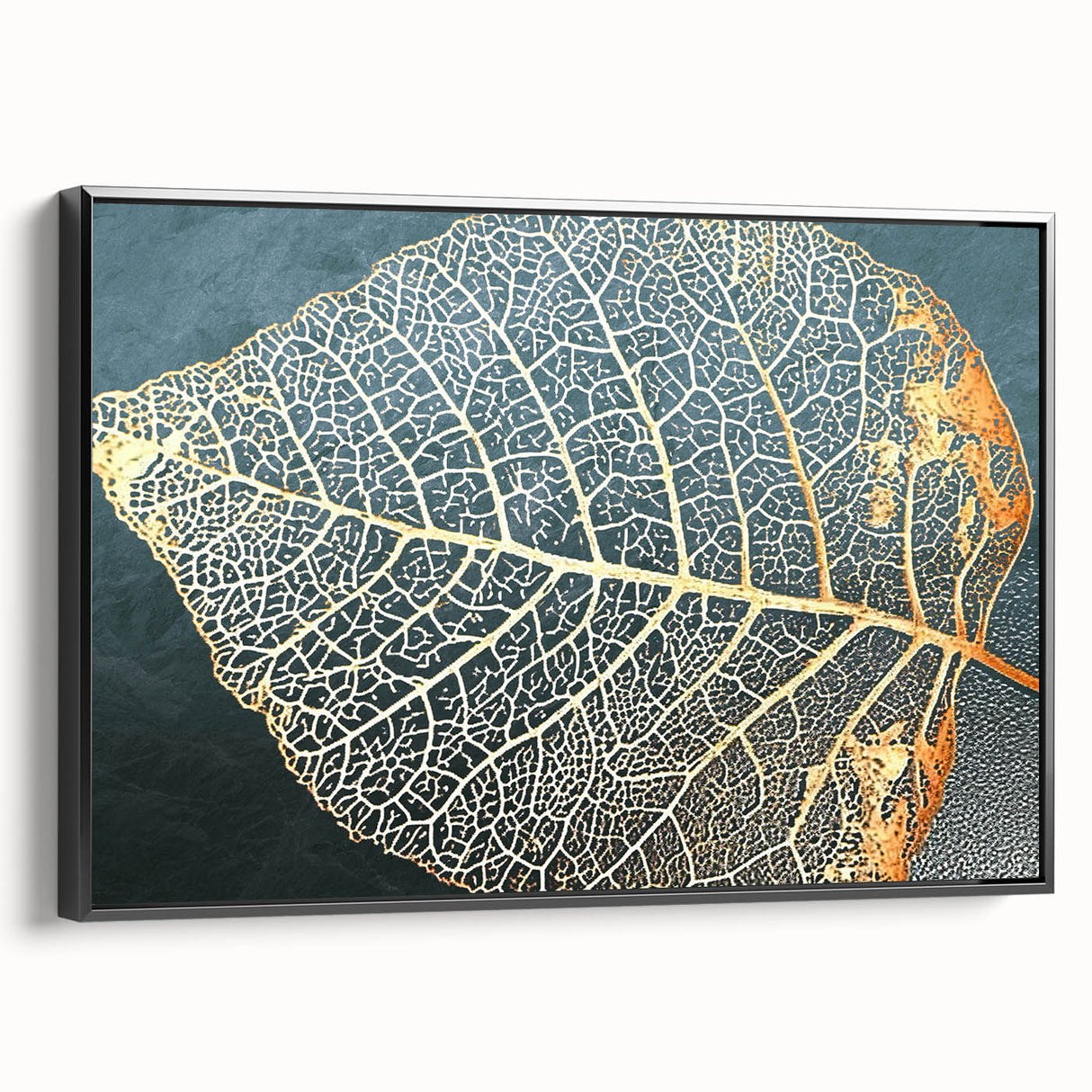 Framed canvas artwork showcasing an abstract strokes and lines design in a chic black frame, perfect for modern home decor, emphasizing artistic flair and contemporary style.
