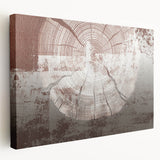 Abstract wall art featuring vibrant strokes and fluid lines in hues of blue, gold, and green, showcasing a modern artistic design on stretched canvas. Ideal for contemporary decor.