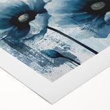 Abstract wall art canvas featuring dynamic strokes and lines in vibrant colors, ideal for modern decor. Perfectly rolled and ready for framing or display.