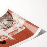 Abstract wall art print showcasing vibrant strokes and lines in various colors, ideal for modern home decor. The design features a blend of organic shapes and fluid patterns, creating a dynamic visual experience. Perfect for adding a contemporary touch to any living space or office.