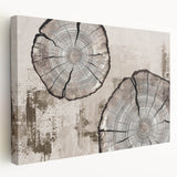 Abstract wall art featuring dynamic strokes and lines in vibrant colors, displayed in a stretched canvas format, showcasing a contemporary design ideal for modern interiors.