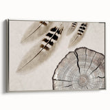 Framed abstract wall art featuring dynamic strokes and lines in a modern design, set against a silver frame, showcasing a contemporary aesthetic perfect for home decor.