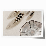 Abstract wall art print showcasing dynamic strokes and lines in vibrant colors, perfect for modern home decor. The design features a blend of blues, oranges, and yellows, creating an energetic and stylish focal point for any room. Ideal for art enthusiasts looking to elevate their interior aesthetics.