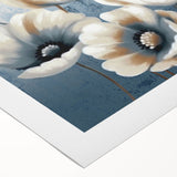 Abstract strokes and lines canvas wall art featuring vibrant colors in a modern design, ideal for contemporary home decor or office spaces, rolled for easy display.