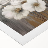 Abstract strokes and lines design on a rolled canvas, showcasing vibrant colors and modern art aesthetics, ideal for contemporary home decor. Perfect for adding a splash of creativity to any room.