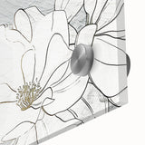 Colorful abstract strokes and lines design on acrylic glass, showcasing vibrant hues and a modern aesthetic, ideal for contemporary wall decor.