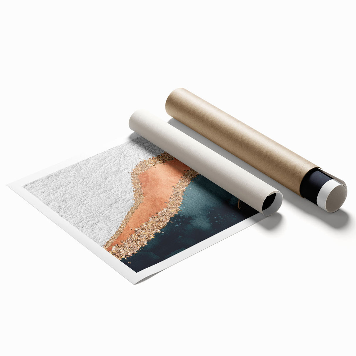 Abstract wall art featuring dynamic strokes and lines in vibrant colors, showcasing a contemporary design perfect for modern home decor. Ideal for adding a stylish touch to living spaces.