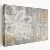 Abstract wall art featuring vibrant strokes and lines in bold colors on a stretched canvas, showcasing a modern design perfect for contemporary home decor.