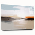 Abstract wall art piece showcasing colorful strokes and lines, displayed in a sleek acrylic frame. Ideal for modern decor, this design adds a vibrant touch to any space.