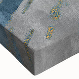 Vibrant abstract strokes and lines in bold colors, showcasing a modern art design, printed on stretched canvas with a textured finish, perfect for contemporary decor.