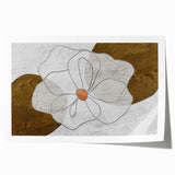 Abstract wall art print showcasing vibrant strokes and dynamic lines in shades of blue, yellow, and pink, perfect for modern interior decor. Ideal for adding a creative touch to living spaces or offices.