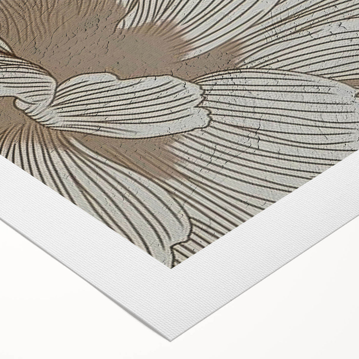 Abstract wall art featuring vibrant strokes and lines in a blend of blue, gold, and white hues, perfect for modern home decor. The design adds a contemporary touch to any room, enhancing aesthetic appeal and creating a dynamic visual focal point.