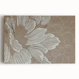 Abstract strokes and lines in vibrant colors create a modern wall art design on stretched canvas, perfect for contemporary home decor. Ideal for adding a pop of color.