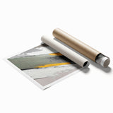 Abstract wall art print showcasing dynamic strokes and lines in vibrant colors, perfect for modern decor. Ideal for adding a contemporary touch to any space.