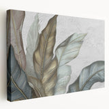 Abstract wall art canvas showcasing vibrant strokes and lines in a modern design, featuring a side view to highlight its textured surface and depth, perfect for contemporary decor.