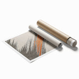 Abstract wall art print showcasing vibrant strokes and lines in various colors, perfect for modern decor. Ideal for enhancing home or office aesthetics.