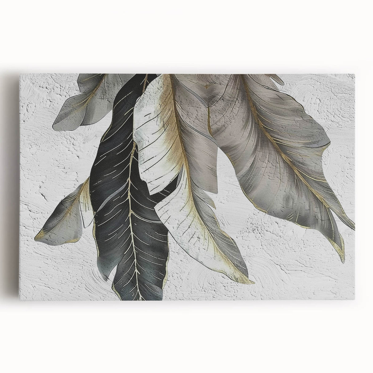 Abstract canvas wall art featuring vibrant strokes and lines in a mix of blue, yellow, and green hues, designed to add a modern touch to any decor. Perfect for living rooms or art enthusiasts seeking a bold statement piece.