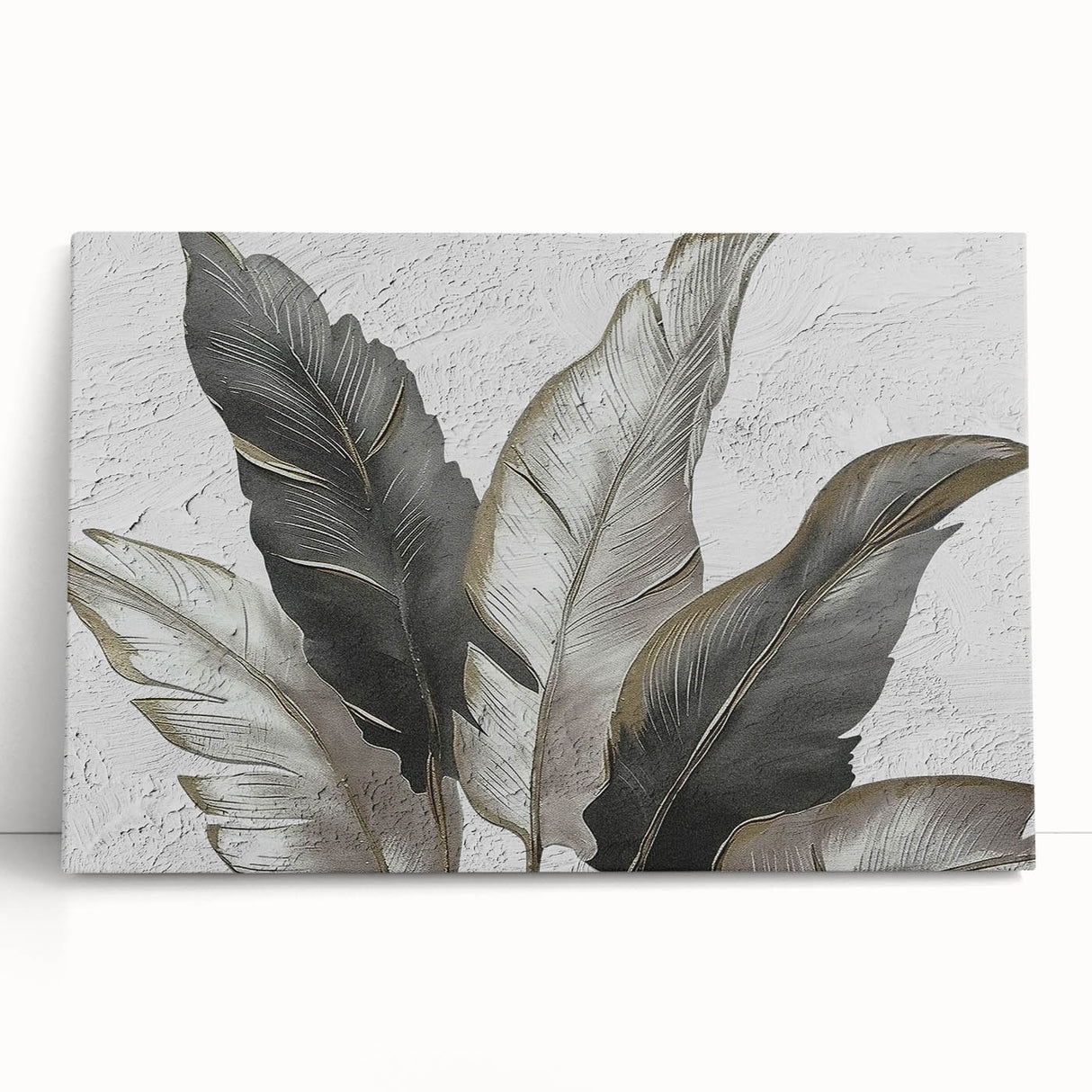 Abstract strokes and lines canvas wall art featuring vibrant colors and dynamic patterns, perfect for modern home decor. Adds a contemporary touch to any room.