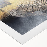 Abstract canvas wall art featuring vibrant strokes and lines in a modern design, perfect for contemporary decor. The rolled artwork is ideal for enhancing living spaces with a splash of color and creativity.