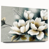 Abstract wall art featuring a dynamic composition of colorful strokes and lines, displayed in a sleek acrylic frame, showcasing modern artistic expression for contemporary decor.