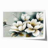 Abstract wall art print showcasing dynamic strokes and lines in vibrant colors, perfect for modern home decor. Rolled and ready for framing in a protective tube.