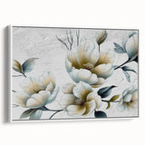 Framed abstract wall art featuring bold strokes and lines in a minimalist design, set against a white background, perfect for modern decor accents.