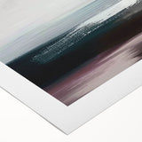 Abstract strokes and lines in vibrant colors create a modern art design on a rolled canvas, ideal for home decor. Perfect for adding a contemporary touch to any room.