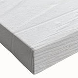 Close-up of an abstract strokes and lines design on stretched canvas wall art, showcasing vibrant colors and intricate textures, perfect for modern home decor.