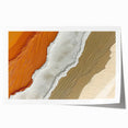 Abstract wall art print showcasing dynamic strokes and lines in vibrant colors, perfect for modern decor. Ideal for adding a contemporary touch to any living space.