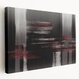 Abstract wall art featuring a vibrant design of colorful strokes and lines on a stretched canvas, showcasing a modern aesthetic perfect for contemporary decor. Ideal for adding a stylish touch to living spaces, this artwork emphasizes creativity and boldness through its dynamic composition and rich colors.