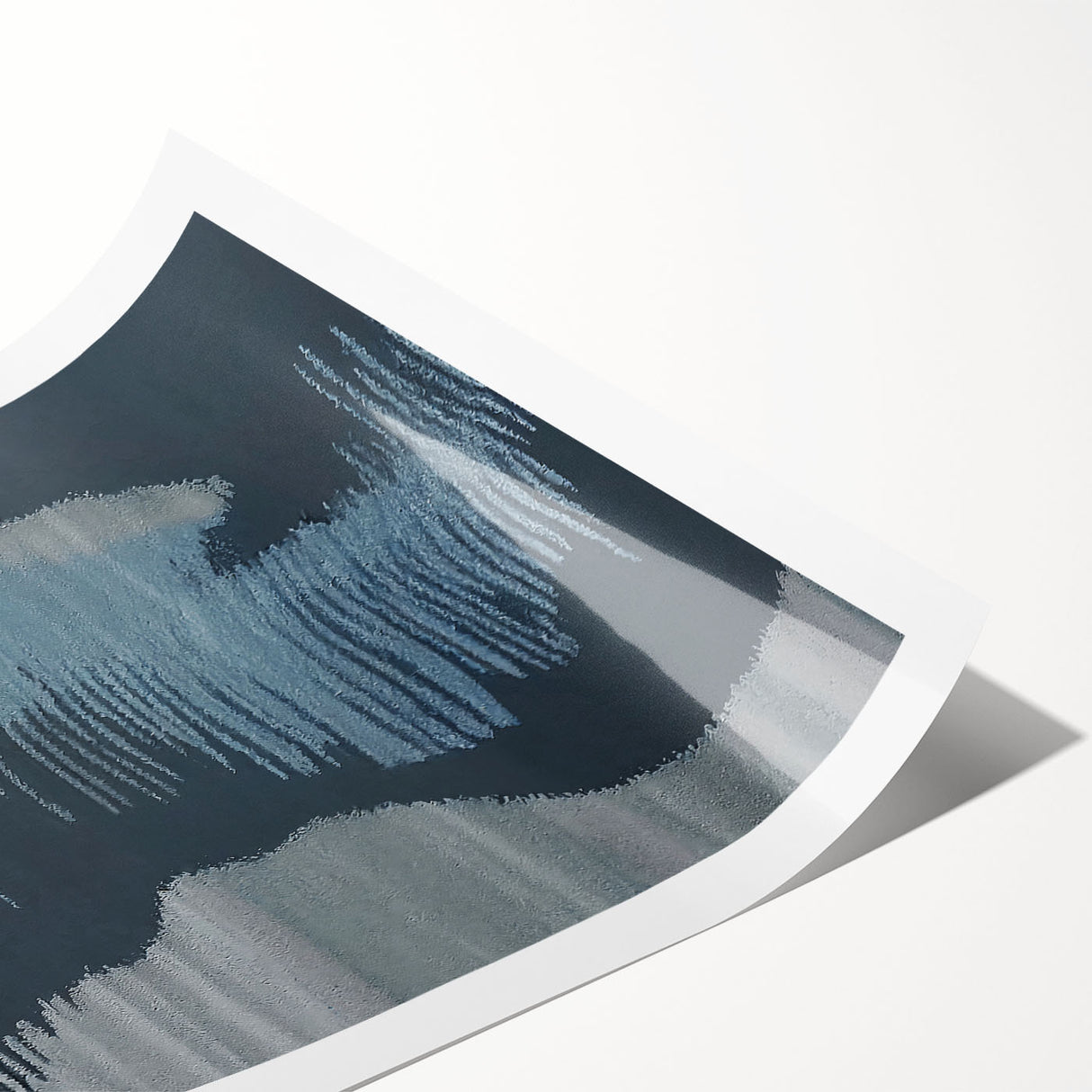 Abstract wall art print showcasing vibrant strokes and lines in a modern design, perfect for contemporary decor. The piece features a blend of bold colors and fluid patterns, ideal for adding a pop of creativity to any living space.