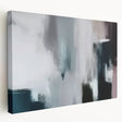 Stretched canvas wall art featuring an abstract design of colorful strokes and lines, showcasing a modern artistic flair ideal for contemporary interiors.