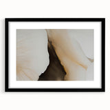 Abstract strokes and lines in a modern design framed in black, showcasing a stylish wall art piece ideal for contemporary home decor, enhancing aesthetic appeal.