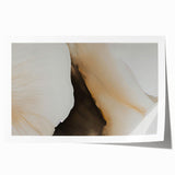 Abstract wall art print showcasing vibrant strokes and lines in shades of blue, orange, and yellow, perfect for modern home decor. Ideal for enhancing artistic interiors.