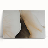 Abstract strokes and lines design on a stretched canvas wall art piece, featuring vibrant colors and dynamic patterns, perfect for modern home decor. Ideal for adding a contemporary artistic touch to any room.