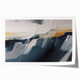 Vibrant abstract wall art featuring colorful strokes and lines, ideal for modern decor, presented as a rolled print for easy framing and display.
