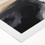 Abstract wall art print showcasing vibrant strokes and lines in a captivating color palette, ideal for modern decor. This design enhances any interior space with its unique artistic flair.