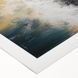 Abstract strokes and lines design on rolled canvas wall art, showcasing vibrant colors and dynamic patterns, ideal for contemporary home decor and artistic spaces.