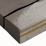 Abstract canvas wall art showcasing vibrant strokes and lines in blue, gold, and white hues, perfect for modern home decor and artistic expression.