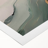 Abstract strokes and lines design in vibrant colors on rolled canvas, showcasing modern wall art. Perfect for contemporary home decor, enhancing artistic ambiance.