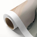 Abstract wall art design featuring vibrant strokes and lines in bold colors, printed on rolled canvas, ideal for modern decor or artistic interiors.